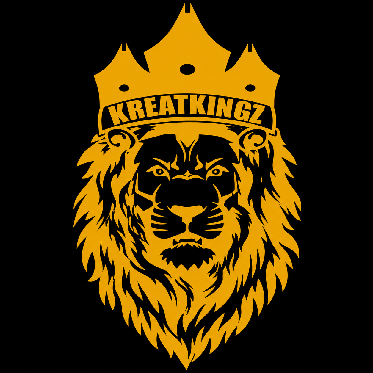 KreatKingz Art lion emblem